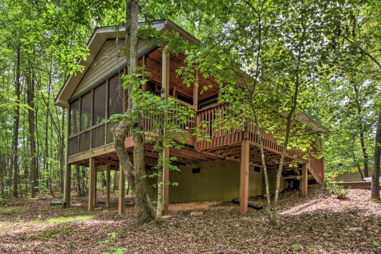 The Honeybee Cabin With Private Porch And Hot Tub Clarkesville Esterno foto